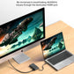 Belkin USB C Hub, 5-Port Hub w/ 4K HDMI Display @ 60Hz, 100W Power Delivery, Fast Data Transfer 10Gbps, USB C Multiport Adapter - Compatible with MacBook, iPad Pro, Chromebook, & More