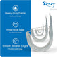 ICC Ceiling Mount J Hook 1 5/16” Without Retainer Clip – Galvanized Steel Cable Management Hooks for Hanging Cable - Rust-Resistant, EIA and TIA Compliant - 1 5/16 Inch 25 Pack