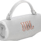 JBL Charge 6 - Portable Waterproof & Drop-Proof Bluetooth Speaker, Bold JBL Pro Sound with AI Sound Boost, 28Hrs of Playtime, Built-in powerbank & Comes with a Sturdy/Removable Carrying Strap (White)