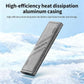 EP1000 External Hard Drive 1TB,Portable Ssd,External Solid State Drives Up to 1000MB/s Read, Storage Expansion, Compatible w/USB-C Smartphones, PC, Mac, Tablets, Sleek & Sturdy Design