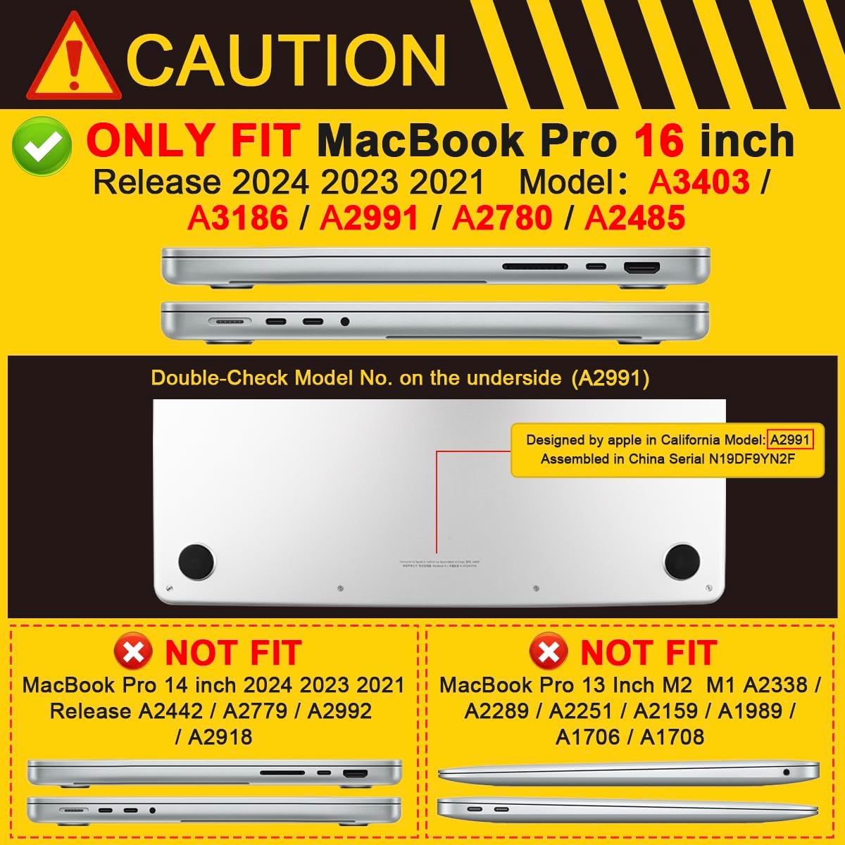 Batianda Compatible with New MacBook Pro 16 inch Case 2024 M4 Chip 2023 2021 Release with M3 M2 Pro Max, Heavy Duty Protective Plastic Hard Shell with Fold Kickstand & Keyboard Cover, Lavender Grey
