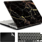 Black Gold Marble Laptop Cover Compatible with MacBook Air 13/13.3 Inch Case 2017 2016 2015 2014 2013 2012 2011 2010 A1466/A1369, AMCJJ Plastic Hard Shell Case & Keyboard Cover &Screen Protector
