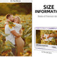 Custom Jigsaw Puzzle from Photos 300/500/1000 Pieces Personalized Wooden Picture Puzzles Gift for Adult Family Friends,Birthday,Valentine's Day (Vertical 1000PCS)