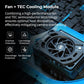 SMALLRIG R50 V / R6 II/ R5C / R50 / PowerShot V1 Camera External Cooling System with Dual-Speed Modes, Snap-On Cooling Fan with TEC Cooling Module for Sony ZV-E1/ A7 IV/ A6700/ FX3-5063