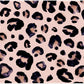 ITNRSIIET Mouse Pad with Stitched Edge Premium Textured Smooth Precise Operation Waterproof Washable Non-Slip Rubber Base Desktop Protection Mat, 10.2×8.3×0.12 inches, Leopard Black Purple