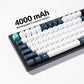 Keychron Q6 Max QMK/VIA Bluetooth Wireless /2.4 GHz/USB-C Wired Custom Mechanical Keyboard, Full Size Programmable Knob RGB Backlit Hot-Swappable Gateron Banana Switch for Mac Windows Linux - Black