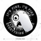 ITNRSIIET Round Mouse Pad with Stitched Edge Premium-Textured Waterproof Non-Slip Rubber Base Desktop Protection Mat Diameter 8.7 inches, Surprised