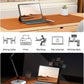 YSAGi Desk Pad Protector, Large Mouse Mat, Non-Slip PU Leather Waterproof Laptop Desk Blotter/ Writing Pad for Office and Home (23.6" x 13.8", Brown)