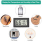 Vaikby 6-Pack Mini Digital Thermometer Hygrometer, Indoor Humidity Monitor, Temperature Humidity Gauge Meter with Fahrenheit (℉) for Humidors, Greenhouse, Garden, Cellar, Closet, Fridge