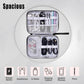 CILLA Travel Cord Organizer Case, Portable Waterproof Storage Bag for Charger, Cord, USB, Power Bank, Earphone, SD Card, Travel Essentials