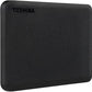 Toshiba Canvio Advance 1TB Portable External Hard Drive USB 3.0, Black - HDTCA10XK3AA