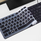 Keyboard Cover for DELL KB216 KB216b KB216t KB216d KB216p Wired & KM636 & Dell Optiplex 5250 3050 3240 5460 7450 7050 & Dell Inspiron AIO 3475/3670/3477 All-in one Desktop Keyboard -Black