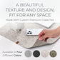 Nordik Large Felt Desk Mat – Stone Oat Beige – 35 x 17 inch – Computer Desk Mat – Keyboard and Mouse Pad – Large Desktop Felt Pad