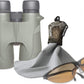 SPUDZ Classic Microfiber Lens Cleaner – Clip-On Pouch, Washable – for Binoculars, Scopes, Glasses, Screens | Alpine Mountain Camo, 6 x 6 Inch