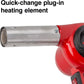 Master Appliance HG-501D Industrial Heat Gun, Quick Change Plug-In Heating Element, 1200F, 120V, 1740W, 14.5 Amps, Assembled In USA