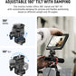 NEEWER Camera Field Monitor Mount Holder Bracket, 360° Swivel 180° Tilt Adjustable with 1/4" & 3/8" Screw Anti Twist Compatible with Atomos Ninja 5" & 7" Compatible with SmallRig Camera Cage, MA022