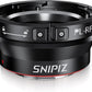 SNIPIZ PL-RF Lens Mount Adapter with Rotary Lock Compatible with PL Lens to Canon RF Mount Cameras EOS R EOS Ra EOS RP EOS R5 EOS R6 EOS R3