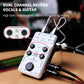 JOYO Audio Mixer USB Audio Interface Stereo XLR+48V Phantom Power Mixer for Live Streaming Recording Podcasting Plug & Play (MOMIX PRO)