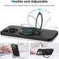 BENKS ArmorPop Magnetic Phone Grip & Stand for MagSafe, 360° Rotation Adjustable Phone Ring Holder for iPhone 17/16/15/14/13/12 Series, Durable Kevlar Design