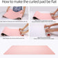 YSAGi Desk Pad, Desk Mat, 23.6" x 13.7" Ultra Thin Waterproof PU Leather Desk Blotter, Laptop Leather Desk Pad Protector for Keyboard and Mouse, Dual-Sided Desk Writing Pad for Office and Home (Pink)