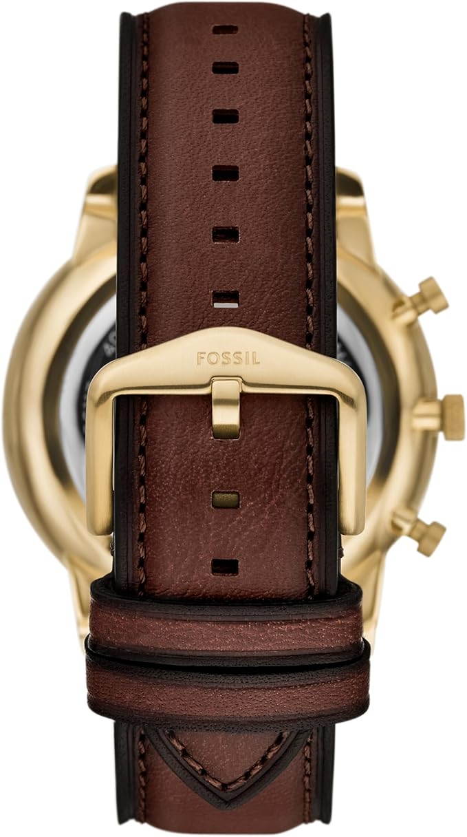 Fossil Men's Neutra Quartz Stainless Steel and Leather Chronograph Watch