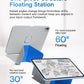 MOFT Dynamic Folio Case for iPad Pro 11-inch(2nd/3rd/4th Generation, 2020/2021/ 2022), Silm Magnetic Stand Case with 20+ Viewing Angles, Auto Wake/Sleep,Cement x Sapphire