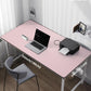 Large Desk Mat 55"x24" - Premium Non-Slip Desk Pad, Waterproof and Scratch-Resistant Office Desk Protector, Large Desk pad Workspace Mat for Home and Office(Light Pink)