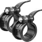 Olympic Barbell Clamps 2 inch Adjustable Barbell Clips Quick Release Pair of Locking Weight Clips for Bars