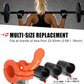 Pro Barbell Clips 1 inch Barbell Clamps 0.9-1.18inch Quick Release Weight Clips for Bars Multi-Size Adjustable Olympic Barbell Clamps