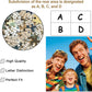 Personalized Photo Puzzle with Glossy Finish – Custom Jigsaw Puzzle 120/200/300/500/1000/1500 Pieces for Family, Couples, Pets, Birthdays, and Weddings (300-Vertical)