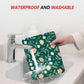 ITNRSIIET Mouse Pad Non-Slip Rubber Base Smooth Surface Stitched Edges Waterproof Durable Compatible with All Mice for Office & Gaming, Desk Accessory, 10.2x8.3x0.12 inch, VintageBloom