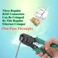 100-Pack Cat5 Cat5e RJ45 Connectors Ends for Solid Wire and Standard Cable (Not Pass Through)