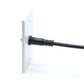 THE CIMPLE CO Coaxial Cable Weather Boot - RG6 Connectors RG59 Ends Coaxial Boots - Weatherproof (Black) - Pack of 100