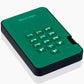 iStorage diskAshur2 SSD 512GB Green | Secure portable solid state drive | Password protected | Dust & water resistant | Hardware Encryption