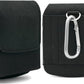 BECPLT for Galaxy Z Flip7 FE 7 6 5 4 3 Nylon Cell Phone Pouch Holster Case with Belt Clip Cover for Samsung Galaxy Z Flip 5G Motorola Razr 40 Ultra Motorola Razr 2022 2019