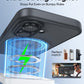 MAGIC JOHN 360° Rotatable Magnetic Invisible Stand for iPhone 16 Case [Camera Control Button] [Compatible with MagSafe] 16FT Shockof for iPhone 16 Case with Kickstand, Black