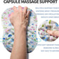 Ergonomic Raised Mouse Pad Wrist Support with Bilateral Slope Memory Foam Mousepad for Wrist Rest and Carpal Tunnel Pain Relief 11.8x7.9〃 Little Flower