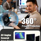F FORITO Magnetic Privacy Screen Protector Compatible with MacBook Air 13 inch (2018, 2019, 2020, 2021, M1), Removable 360° Anti Peeping Anti Blue Light Laptop Privacy Shield