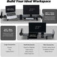 Moodular Add-ons Phone Stand [Accessory Only - Requires Moodular Wooden Monitor Stand Slide Rails for Use] Black MSA-PS