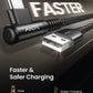 AINOPE Right Angle USB Type C Cable [3-Pack 3.3ft/6.6ft/10ft] 3.1A Fast Charging USB to USB C Cable, Nylon Braided USB C Charging Cable Compatible with Galaxy S21+ Ultra, iPad mini/Air/Pro, Pixel 6X