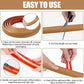 Floor Cord Cover Self Adhesive Cord Hider,20FT Cable Management, Extension Strip Protector for Wires, Prevent Cable Trips for Offices, Gyms, Exhibitions Cavity:0.39"(W) x 0.27"(H) Brown Wood