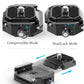 ULANZI F38 Camera Quick Release Plate w 1/4" to 3/8" Screw Thread, Quick Release System QR Plate Camera Tripod Mount Adapter for Sony Canon Monopod DSLR Stabilizer Slider DJI Switch Between Stablizer