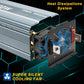 Power Inverter 5000 watt 12v to 110v /120V Inverter for car Vehicles Truck Camping Solar Panel Power Converter Adapter with Clamps and Remote Inverter 5000W