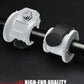 Barbell Clips 1 Inch Quick Release Weight Clamps 0.9-1.18inch Multi-Size Adjustable Olympic Clamps for Bars
