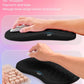 Hokafenle 2in1 Combination, Wave Keyboard Wrist Rest and Ergonomic Curvature Mouse Pad Wrist Support for Relieve Wrist Pain, Filled with Soft Cushion Memory Foam, Black