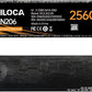 EN206 256GB 3D NAND TLC M.2 SSD, M.2 2280 SATA III 6Gb/s SSD Internal Hard Drive, Read/Write Speed up to 550/460 MB/s, Compatible with Ultrabooks, Tablet Computers and Mini PCs