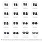 15 pcs 9/16" Drill Hole，1/4" ID Black Silicone Top hat Rubber Grommets for Wiring，Automotive，Firewall，Hole Plug，Desk，Screw，Water and Gas Pipe，Drain，House Siding，Cable Bushing，Glass，Wire Plug