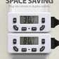 Fosmon 24 Hour Programmable Digital Timer Outlet (2 Pack), ON/Off Program, LCD Display, Mini Indoor Single Plug-in, 125V 15A for Seasonal Light, Lamp, Heater, Portable Fan, Aquarium
