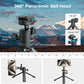 SmallRig Portable Mini Desktop Tripod, Aluminum Alloy Compact Small Tabletop Tripod with 360° Ball Head, 1/4 Screws Quick Release Plate for DSLR，Camera, Phone, Load up to 11 Pounds - 4630