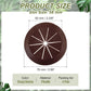 PATIKIL Desk Grommet 2-3/8", 4 Pcs Round Cable Grommet Cord Hole Cover with Adhesive Tape Flexible Table Wire Organizer for Office Home Table Countertop, Deep Brown